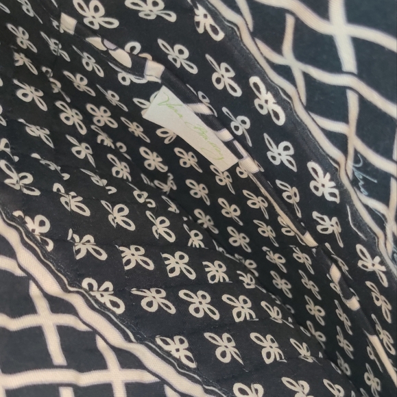 Vera Bradley Black and White Pattern Bag And Small Purse Excellent Condition - Picture 5 of 10